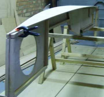 Dry fit of first plank