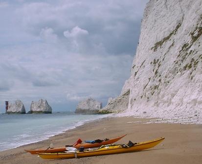 The Needles, Aquanaut and Nordkapp in foreground