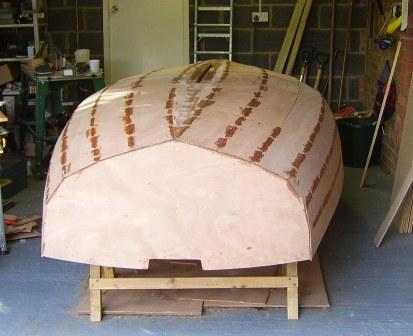 Ready for sanding and taping.