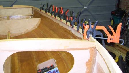 Fitting the inwale
