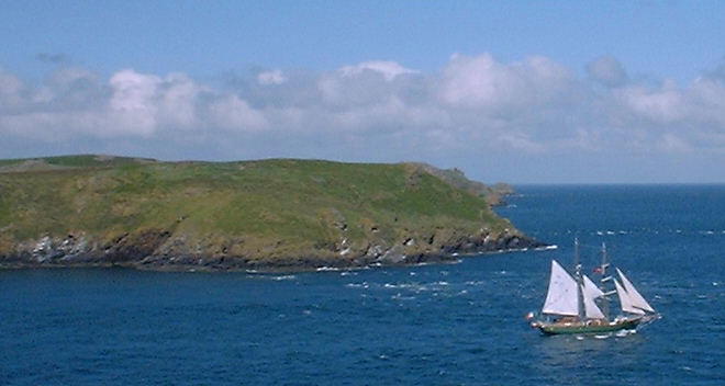 Sailing through Jack Sound